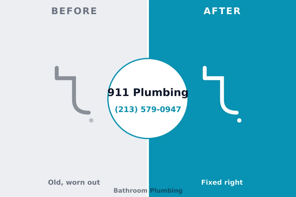 Before and after: plumbing repair Clintwood, VA